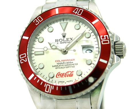 rolex coca cola vintage|Rolex submariner Coca-Cola copy.